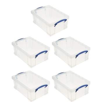Really Useful Boxes® 17 Liter Clear Plastic Storage Box