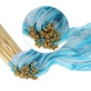 Unique Bargains Party Favor Wooden Handle Lace Ribbon Stick Fairy Wands 50 Pcs - 4 of 4