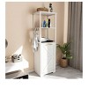 53 in Tall Bathroom Laundry Cabinet With Basket Tilt-Out Laundry Hamper Organizer Bathroom Storage Dresser For Sleeping Room, Laundry Room - 4 of 4