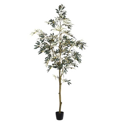 Vickerman Artificial Potted Olive Tree
