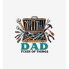 Dad Fixer Of Things
 Adult Long Sleeve Hoodie - 2 of 3