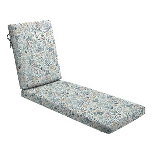 ARDEN Foam Outdoor Chaise Lounge Cushion, 21 x 72, made with ProFoam, Rain-proof, Fade Resistant - 1 of 4