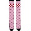 Demon Slayer Anime Nezuko Kamado Costume Knee High Socks For Women 1 Pair - 2 of 4