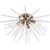 Livex Lighting Uptown 4 - Light Flush Mount in  Antique Brass - 2 of 4