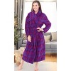 ADR Plush Robe for Women, Long Hooded Fleece Robe with Hood, Plus Size - 2 of 4