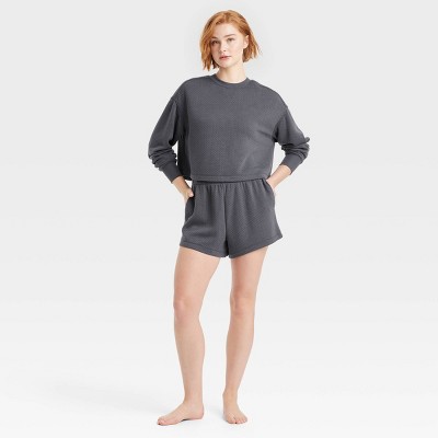 Women's Pointelle Lounge Sweatshirt - Colsie™