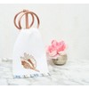 C&F Home Taupe Shells Woven Kitchen Towel - 3 of 4