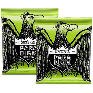 Ernie Ball 2 Pack- Paradigm Regular Slinky 7 Electric Guitar Strings Bundle - 1 of 4