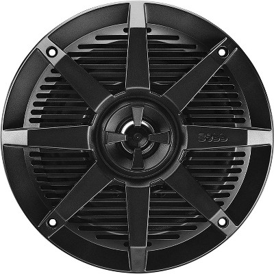 BOSS Audio 6.5-Inch 200-Watt 2-way Water Resistant Marine Boat Speakers, Black, Set of 2