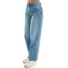 Derek Heart Womens Mid Rise Barrel Leg Jeans - 2 of 4