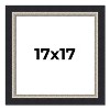 PosterPalooza | Square Embellished Black Picture Frame - UV Acrylic, Foam Board Backing, Hanging Hardware - 2 of 4