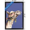 Trends International Snowtap - Camel Photobomb Framed Wall Poster Prints - 3 of 4