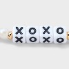 Little Words Project XOXO Card with Beaded Bracelet - Pink/Ivory - 4 of 4