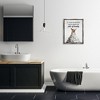Stupell Industries Piles Of Laundry Dog Black Framed Floater Canvas Wall Art - 2 of 4