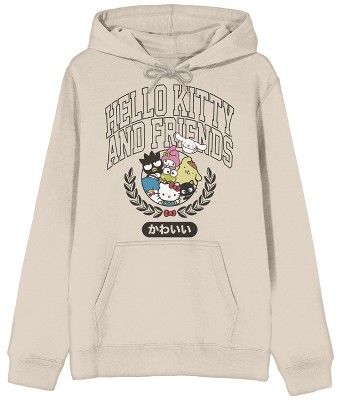 Women's Sanrio Hello Kitty Bow Zip-up Graphic Hoodie - Pink : Target