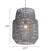 Zuo Daydream Ceiling Lamp Gray - 2 of 4