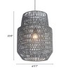 Zuo Daydream Ceiling Lamp Gray - image 2 of 4