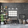 2025 Wall Calendar 24" x 36" Chalkboard Designer Series, Large SwiftGlimpse Erasable: Lay-Flat, Black Wash, All Ages - 3 of 4