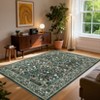 Non-Slip Floral Carpet, Machine Washable, Soft Short-Pile Indoor Rug, Perfect for Bedrooms, Dining Rooms, Dormitories, and Offices. - 4 of 4