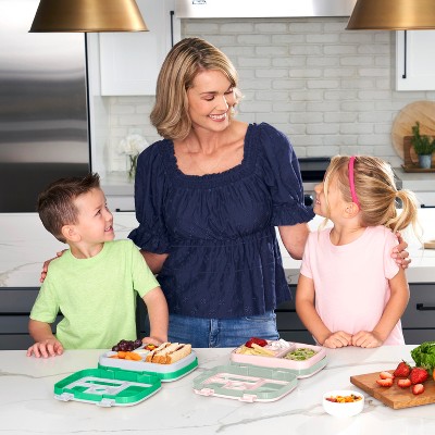 Nature Adventure Kids Leakproof Bento Lunch Box with 5 Compartments