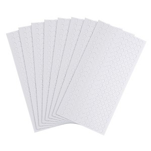 Unique Bargains Round Shape 3D Dual-Adhesive Foam Dot Craft Stickers White - 1 of 3