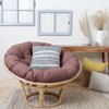 Outdoor Round Papasan Chair Cushion - Sorra Home - 2 of 3