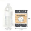 Big Dot of Happiness Bump, Set, Spike - Volleyball - Baby Shower or Birthday Party Thank You Cards (8 count) - 3 of 4