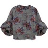 Alfani Womens Bubble Sleeve Floral Blazer Jacket - 2 of 3