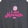 Women's - Barbie - I Am Kenough Disco Ball Graphic Racerback Tank - 2 of 4