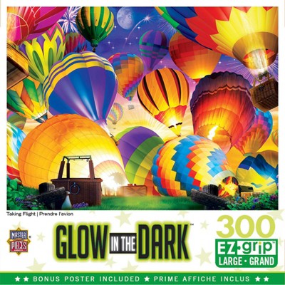 MasterPieces - Glow in the Dark - Taking Flight 300 Piece Puzzle