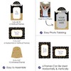 Big Dot of Happiness Adult Happy Birthday - Gold - Birthday Party 4x6 Picture Display - Paper Photo Frames - Set of 12 - 3 of 4