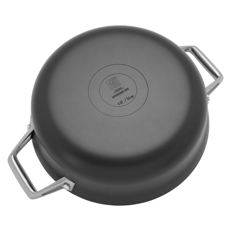 ZWILLING Motion Hard Anodized 4-qt Aluminum Nonstick Chef's Pan, 3 of 5