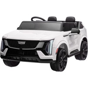 24V Adventure Kids Ride-On Truck w/ Parent Remote - 2 Seaters Electric Car w/ Safe-Stop Tech, Wireless Tunes & LED Lights for Ages 3-7 - 1 of 4