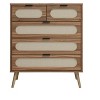 TIRAMISUBEST 5 Drawer Cabinet, Accent Storage Cabinet, Suitable for Living Room, Bedroom, Dining Room, Study - 3 of 4