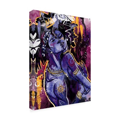 Trademark Fine Art -Justin Copeland 'Black Love' Canvas Art