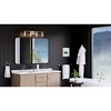 Urban Ambiance Luxury Traditional Bath Light 7.625''H x 32''W,  Polished Nickel Finish,  Esperance Collection, UHP4153 - 2 of 4