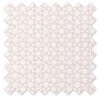Bacati - Petals/Floral Muslin 4 pc set of Bibs & Burp Cloths Set Coral - 4 of 4