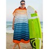 SUN CUBE Surf Beach Towel Changing Robe with Hood, Quick Dry Microfiber Wetsuit Changing Towel with Pocket for Surfing Men Women - 2 of 4