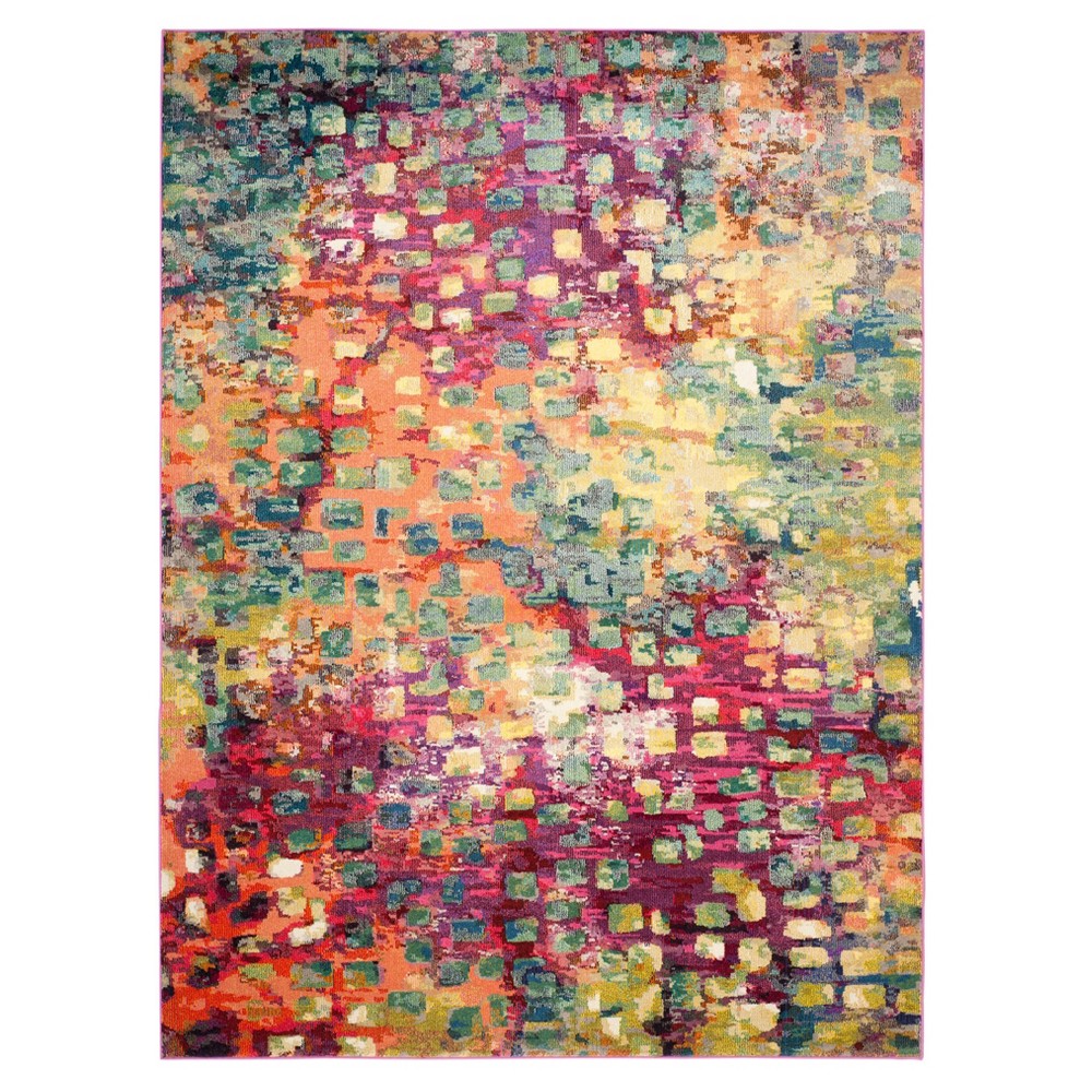 Splatter Loomed Area Rug 8X10 Safavieh For Sale