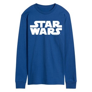 Men's - Star Wars - Logo Long Sleeve Graphic T-Shirt - 1 of 3