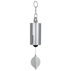 Woodstock Chimes Signature Collection, Heroic Windbell, Large, 40'' Harbor Gray Wind Bell HWLY