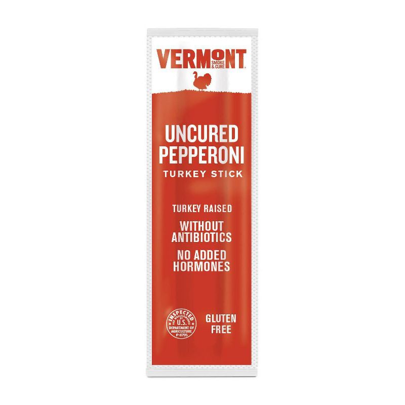Vermont Smoke &#38; Cure Uncured Pepperoni Turkey Sticks Multipack 6ct / 3oz, 5 of 7