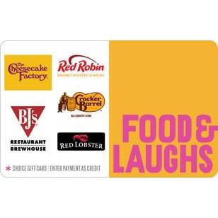 OC Food & Laughs Gift Card $50