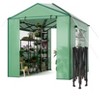 6x8 FT Portable Pop Up Greenhouse for Plants, Indoor & Outdoor Gardening Tent with Zipper Roll-Up Door - 2 of 4
