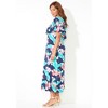 Catherines Women's Plus Size Meadow Crest Maxi Dress - 4 of 4