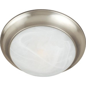 Maxim Lighting Essentials - 583x 1 - Light Flush Mount in  Satin Nickel - 1 of 1