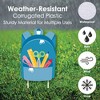 Big Dot of Happiness First Day of School - Yard Sign Outdoor Lawn Decorations - Back to School Classroom Yard Signs - Happy 1st Day - 3 of 4