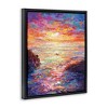 Stupell Industries Vibrant Abstract Ocean Sunset, 17" x 21" - 3 of 4
