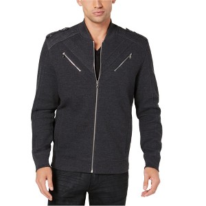 I.N.C International Concepts Mens Potion Cardigan Sweater, Grey, Small - 1 of 1