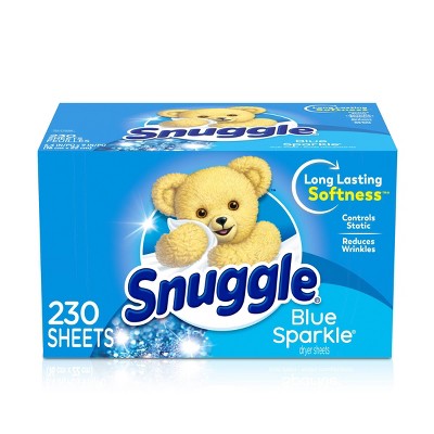 Snuggle Blue Sparkle Fresh Scent Dryer Sheets